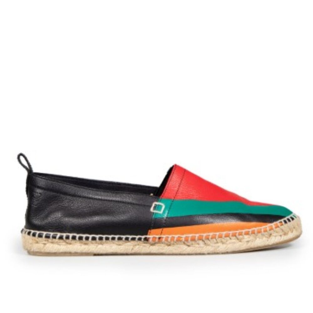 LOEWE Multicolored Leather Espadrilles | 41